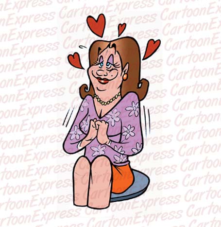 woman in love